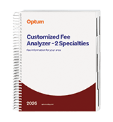 image of 2026 Customized Fee Analyzer - Two Specialties